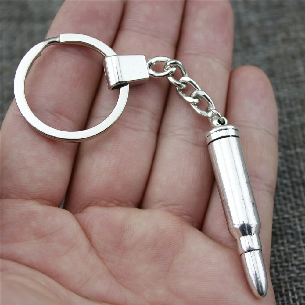 

3D Bullet Keychain Gifts 3D Bullet Key Chain 3D Bullet Keyring Gifts For Women Jewelry Dropshipping