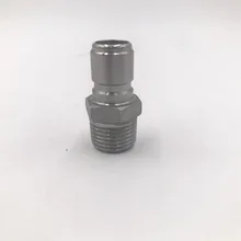 SS Male Quick Disconnect Set, Homebrew Fitting, 1/2NPT , Homebrewing free shipping 5 pieces of ss 3 8 npt coupler for homebrew pipe fitting
