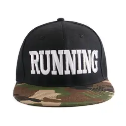 Горячая Распродажа китайский бренд run хип хоп snapback для женщин мужчин salable Камуфляж Стиль Открытый бейсбольная кепка под заказ мальчик