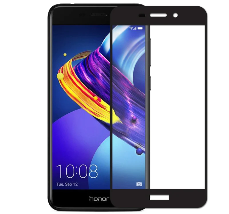Beworlder закаленное Стекло для huawei Honor 6C Pro Полное покрытие Экран Защитная пленка V9