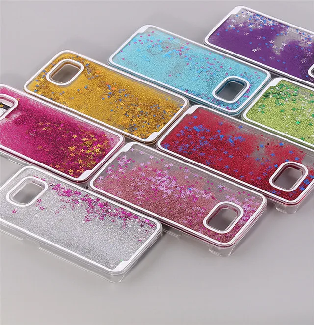 AIBOR Dynamic Liquid Bling Star Quicksand Case for Samsung Galaxy A5 A7 J1 J2 J3 J5 J7 2016 Grand Prime S4 S5 S6 S7 Edge S8 Plus | Мобильные