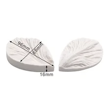 Моделирование Лепесток тюльпана помадка торт форма для выпечки молд тиснение штампы DIY трафареты HUG-предложения