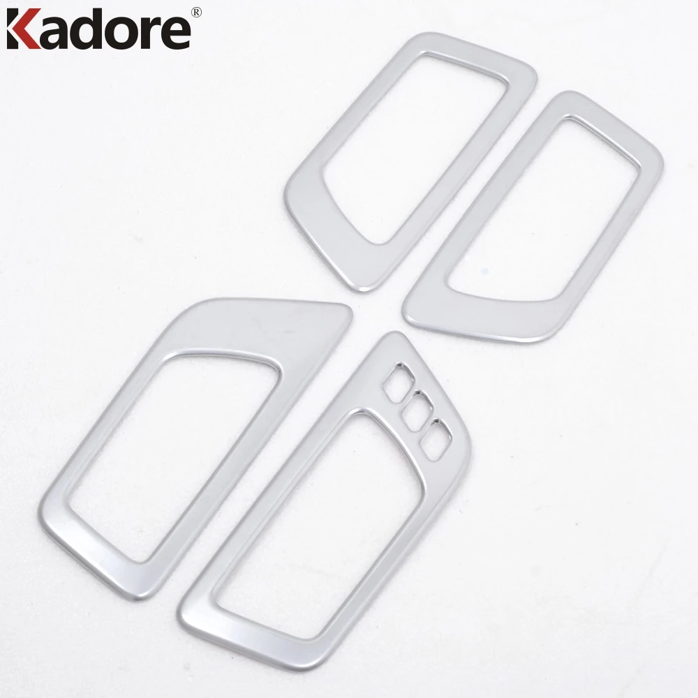Матовая дверная ручка для Toyota Highlander 2015 2017 2018 2019|handle cover|cover handlechrome car styling |