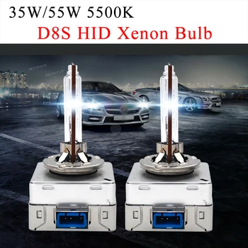 

AC 35W 55W 5500K D8S Xenon HID Replacement Headlight For Great Wall Harvard H9 Haima Family M5/Family4/Ford Mustang D8S HID Bulb