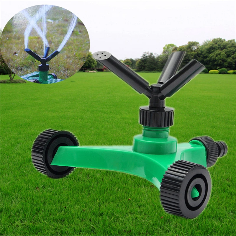 360 Degree Autorotation Sprinkler Garden Lawn Yard Irrigation Cooling Sprayer Head Water Saving Gardening Tools | Дом и сад