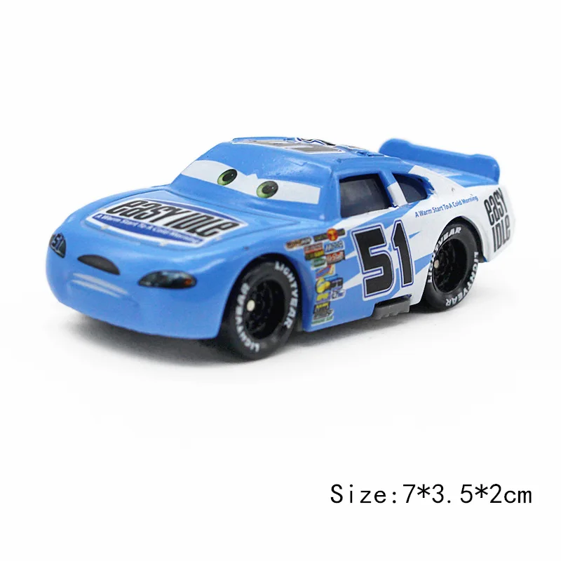 Disney Pixar машина 2 3 Lightning McQueen Джексон Storm Салли Гвидо Mater 1:55 Diecast металлические модели машинок из сплава для детей подарок игрушка мальчика