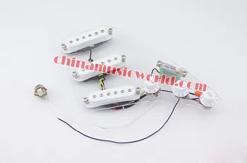 

Afanti High-grade White Guitar Pickup Set (APT-116)