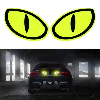 

LEEPEE 2Pcs Car Sticker Reflective Strips Exterior Accessories Reflective Tape Car Reflective Sticker