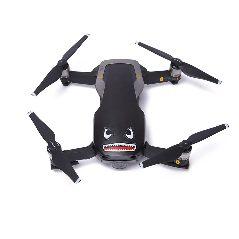 Модные аксессуары для DJI Mavic Air наклейки из ПВХ с изображением акулы самолетов