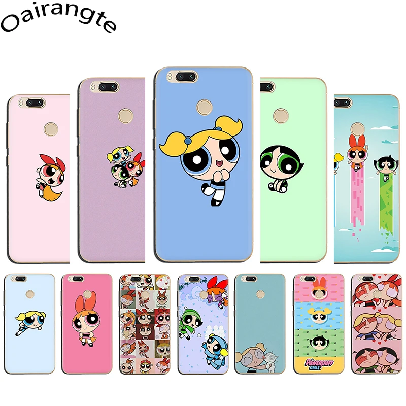 

The Powerpuff Girls Hard phone Case for Xiaomi 5 5S 5X 6 6X 8 A1 A2 Lite 9 9se Mix 2S F1 Max 3 9T A3 Pro CC9e