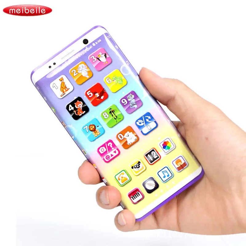 

Baby Early Learning Training Machines toy phone language animal sounds kids Electronic Vocal Education music Phone Gift