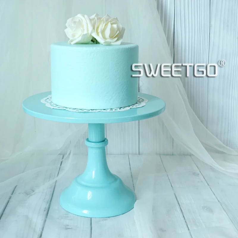 

SWEETGO-Blue Fondant Cake Stands, Регулируемые десертные кексы, Инструменты для украшения свадебного стола, Конфеты, 10 дюймов, 12 дюймов
