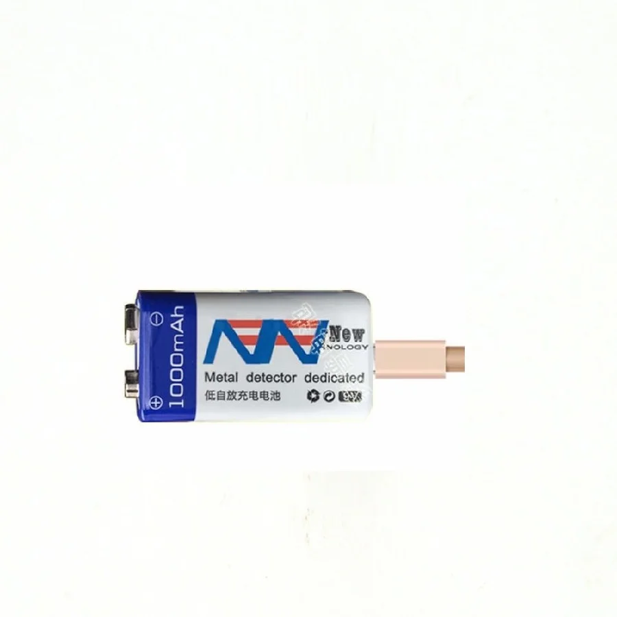 Vente 1 pcs 9 v 1000mWh au lithium li po li ion rechargeable batterie 9 v USB batterie