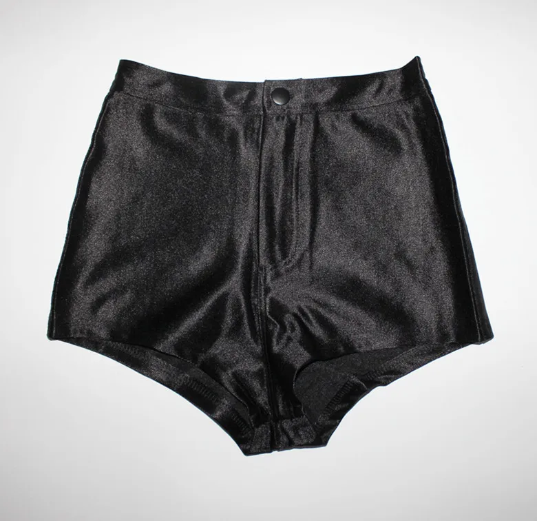 Buy Sexy Black Pants Elastic Waist Skinny Jazz Dance