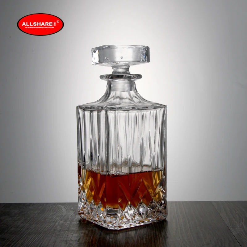 whiskey glass bottle set 03