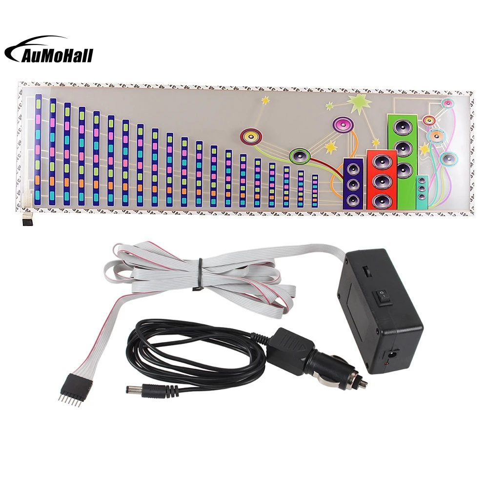 

Colorful Musical Notes Car lights Sticker Car Music Rhythm LED Flash Light Lamp