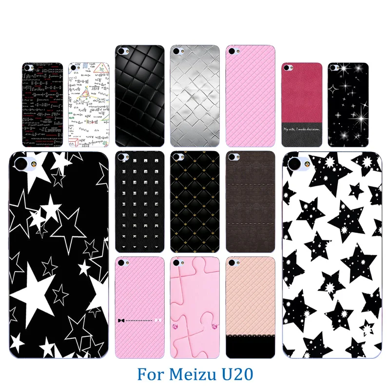 Чехол для телефона Meizu U20 задняя крышка U 20 мягкий силиконовый цветной узор