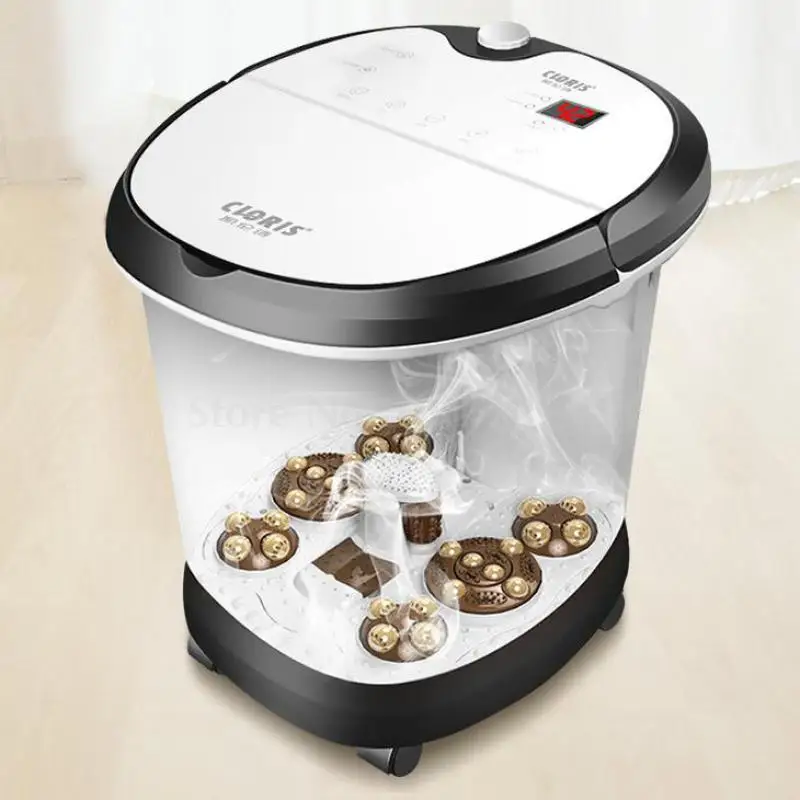 

Foot Massage Bath Automatic Washing Footbath Electric Heating Bubble Foot Barrels Xin Wu With Household Bubble Footbath
