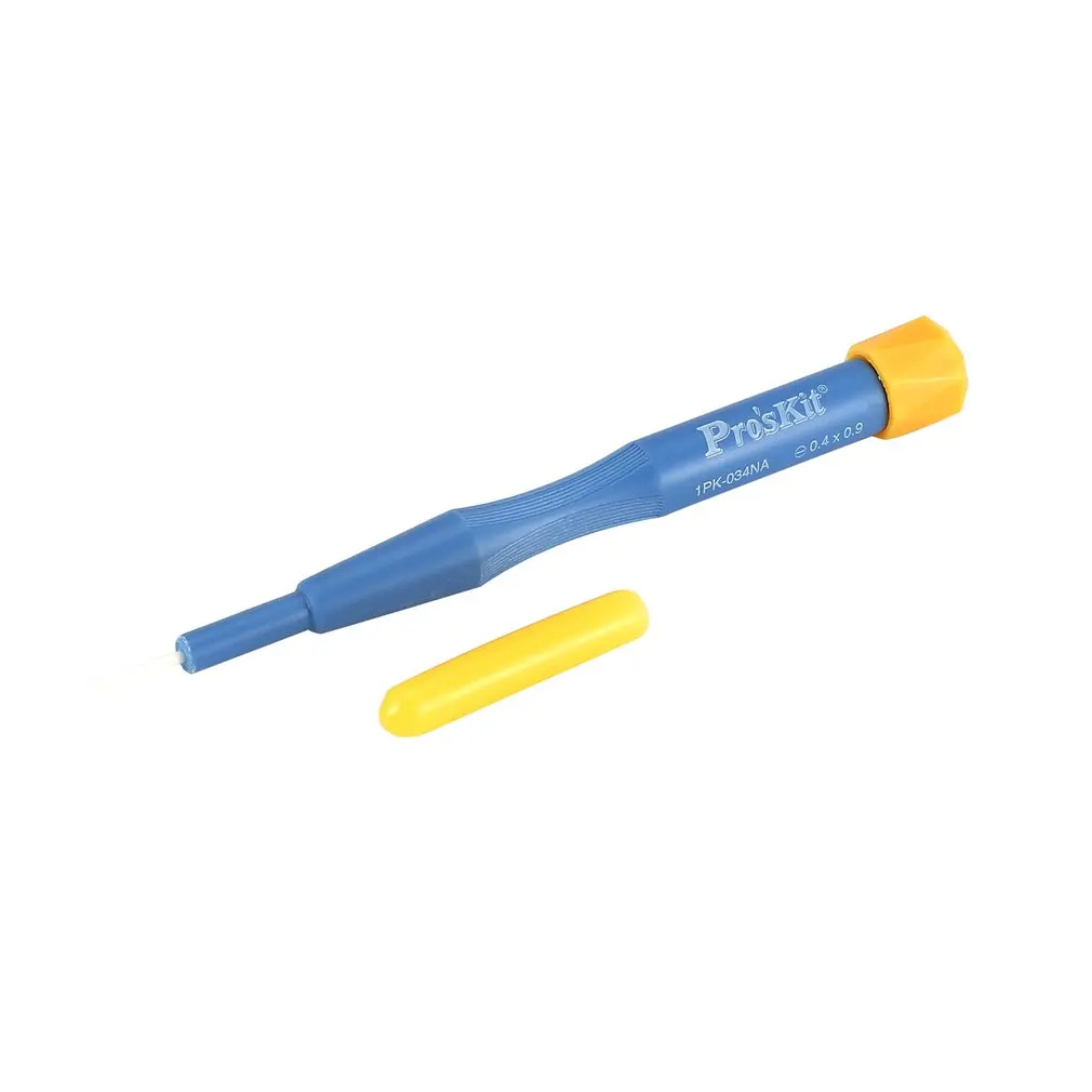 

Proskit Precision 1PK-034NA 0.4x0.9mm Non-magnetic Resistance Ceramics Driver Flat Slotted Adjust Screwdriver Tool
