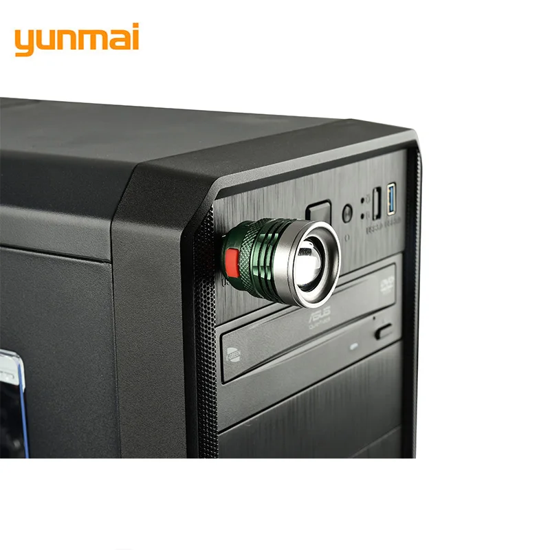 USB портативный зарядный фонарь компьютерный свет 3-Mode лампа для чтения USB интерфейс мини-вспышка Q5 Linterna факел от Power Bank