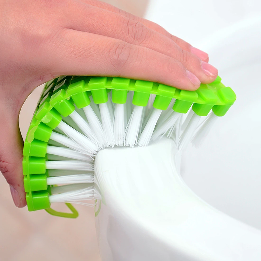 Bathroom Cleaning Brush 360 Degree Flexible Corner Cleaning Brush