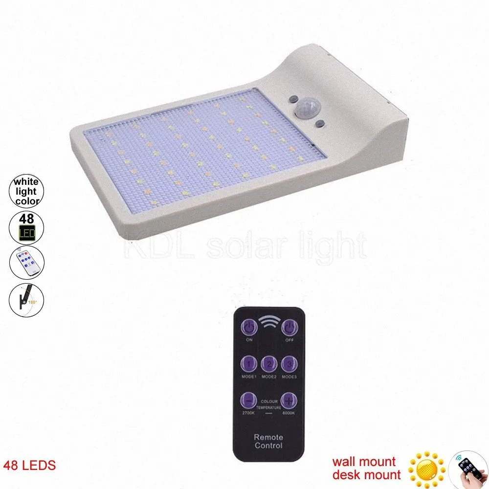 

Super Bright 48 LED Waterproof PIR Motion Sensor Solar Powered Light ,led solar lights Garden Security Lamp Outd Solar Lamps s