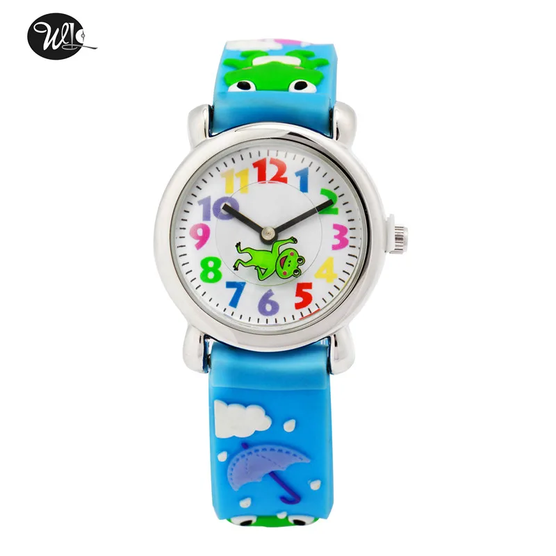 Children's Watch 3D Strap Cartoon Boy Girl Frog Prince Quartz Watch Pointer Electronic Waterproof Watch Child Watch Children's Watch 3D Strap Cartoon Boy Girl Frog Prince Quartz Watch Pointer Electronic Waterproof Watch Child Watch