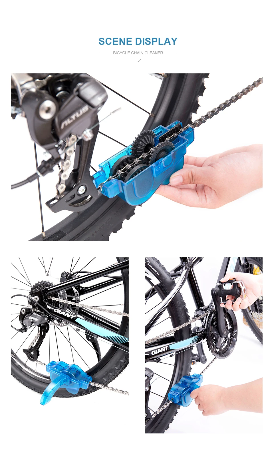 Моющее устройство для цепи для очистки велосипеда инструмент для горного велосипеда Аксессуары для велосипеда сохранение обслуживания Велосипедное снаряжение