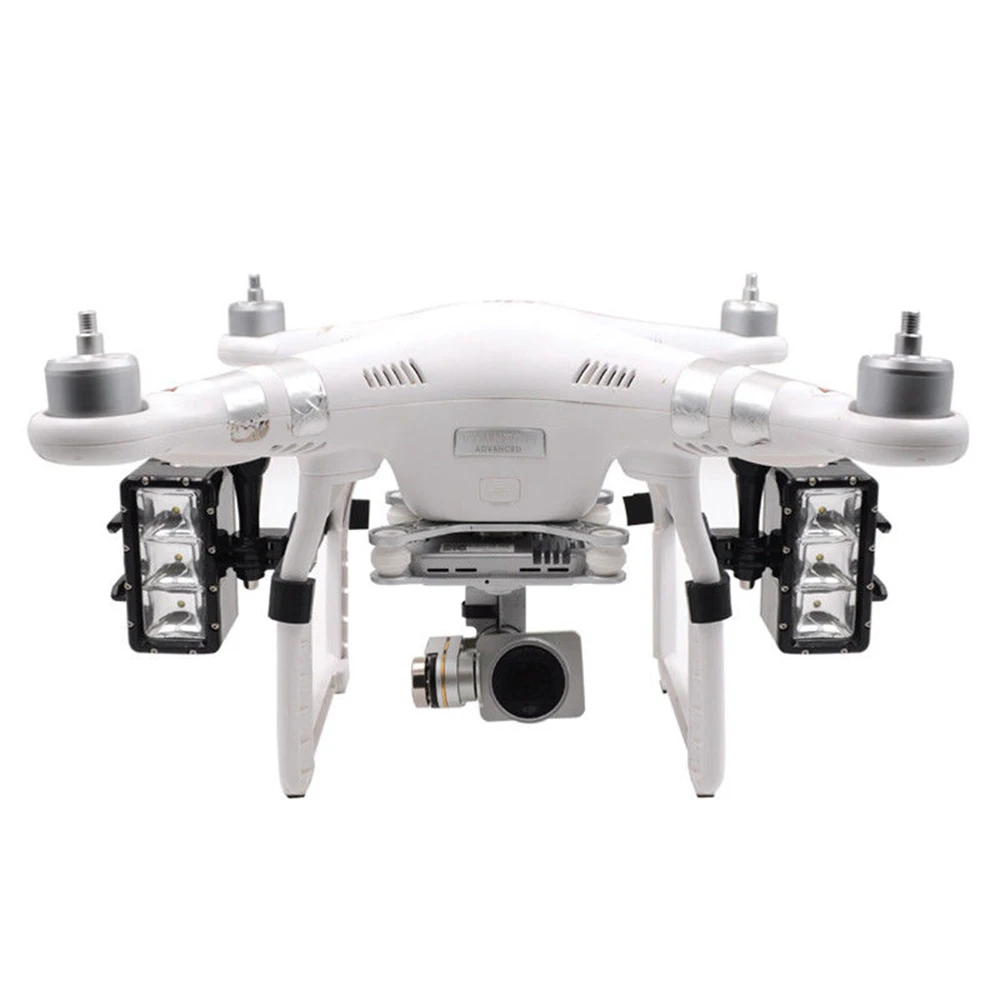 

Night Flying LED Light Fixed Universal Frame Side Holder Tripod Adapter Mount FPV Drone Parts Accessories Kit For DJI Phantom 3
