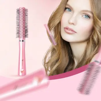 

Plastic Curly Straight Hair Scalp Massage Cylinder Comb Anti-Static Hairbrush Salon Styling Tool Home DIY Hairdressing Accessory