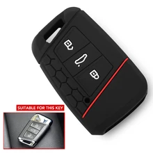 ФОБ оболочка без ключа для VW PASSAT B8, Skoda Kodiaq Superb A7 2015 2016 2017 2018 2019 2020