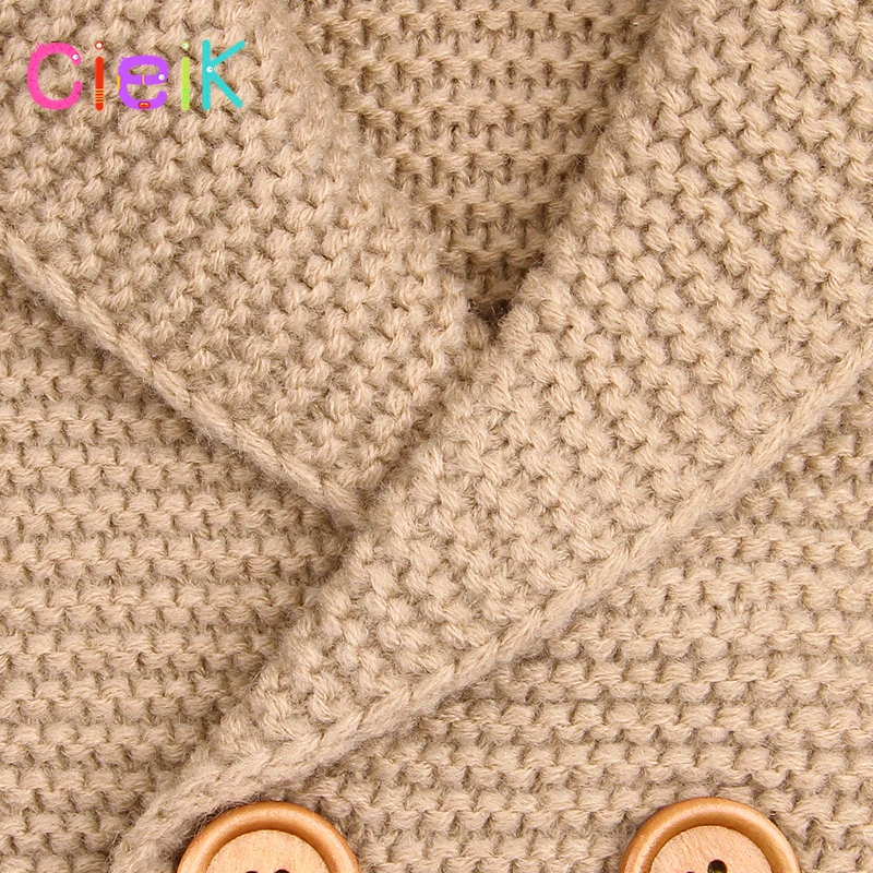 CieiK 2018 New Spring Baby Hooded Outwear Newborn Boys Jacket Rabbit Cute Infant Knitted Infant Girls Clothes Kids Winter Coats (19)