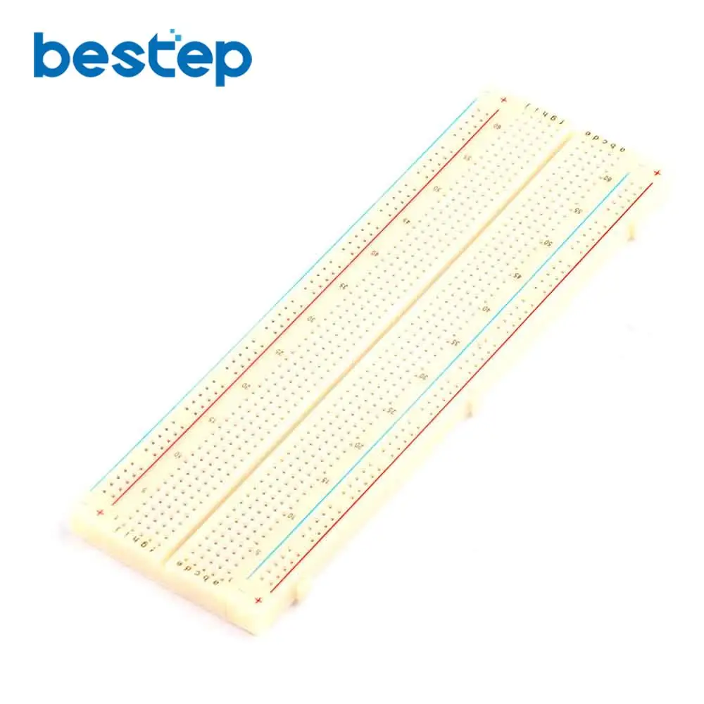 

MB-102 MB102 Breadboard 830 Point Solderless PCB Bread Board Test 165*55*10mm