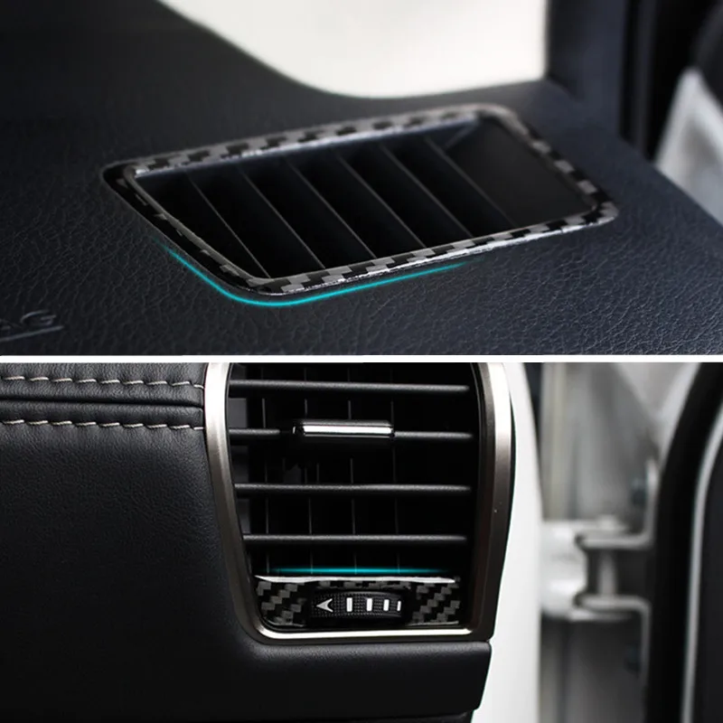 

Carbon Fiber Dashboard Side Air Vent Cover Trim For Lexus NX 200t 300h 2014-2018 Car accesories interior Car decoration