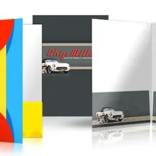 A4, A3 Размер представления папки печать