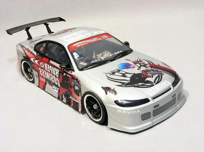 

Ewellsold 007 1/10 Scale On-Road Drift Car Painted PVC Body Shell 190MM for 1/10 Remove controlled car 2pcs/lot