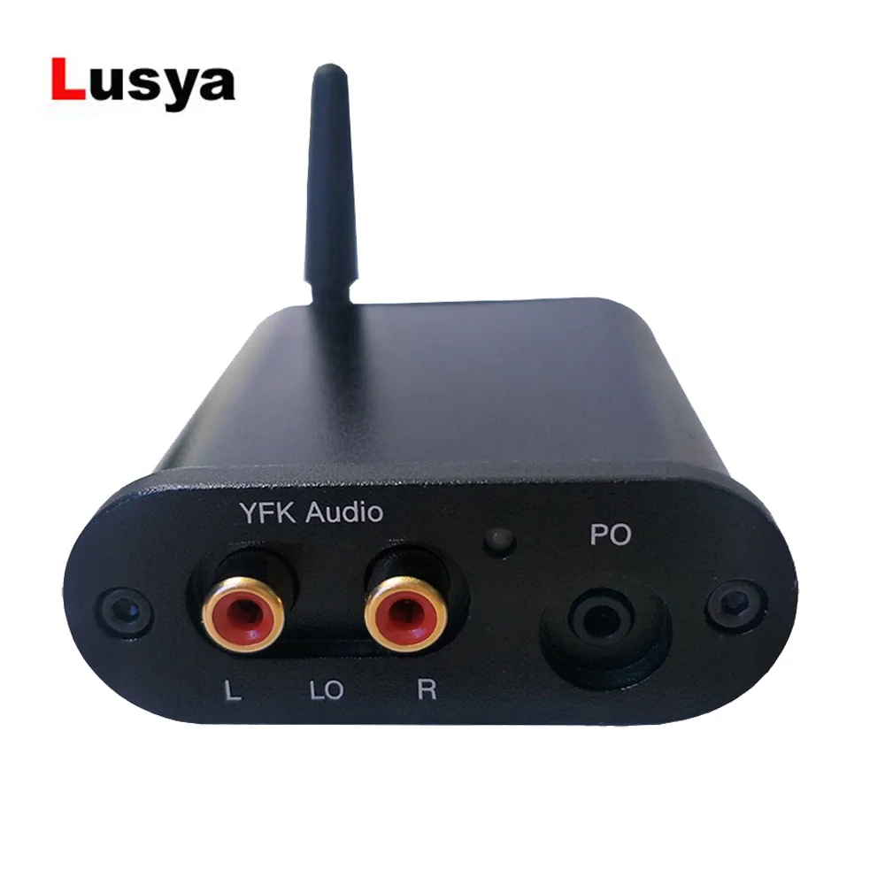 

CSR8675 Bluetooth 5.0 Audio Receiver Decoding DAC PCM5102A APTX HD DAC AUX I2S Input With Antenna Case Support 24BIT A6-003