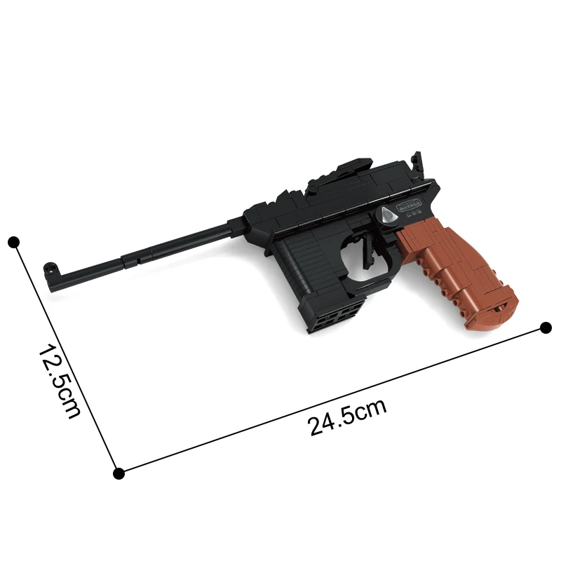 AUSINI Building Blocks Gun Toys for Children Magnum Revolver Mausers Pistol Desert Eagle Design Weapon Army Military Model Brick AUSINI Building Blocks Gun Toys for Children Magnum Revolver Mausers Pistol Desert Eagle Design Weapon Army Military Model Brick