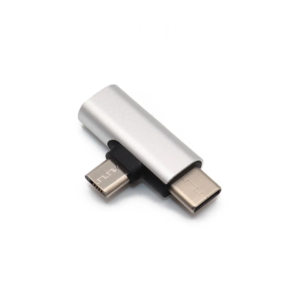C TingDong для iPhone 8 для молниеносно контактный разъем Micro USB+ Тип c преобразователь зарядки Тип-C разъем адаптер для Android телефон - Цвет: C