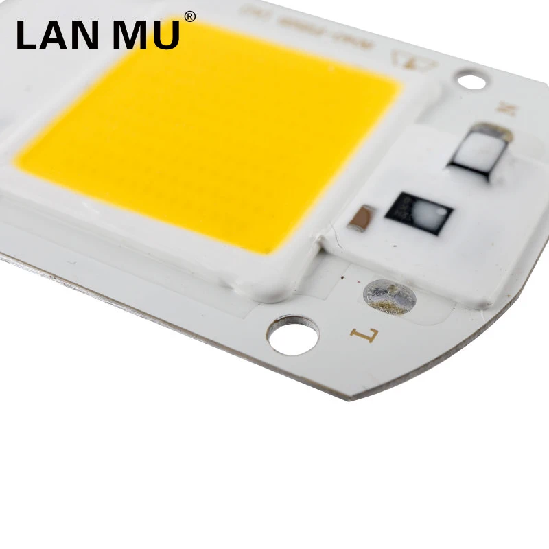 Светодиодный чип COB 50 Вт 40 Вт 30 Вт 20 Вт 10 Вт AC 110 В без необходимости драйвера умная лампочка с ИС лампа для DIY светодиодный прожектор