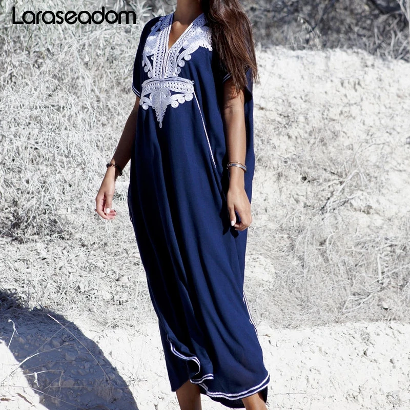 

Cotton Long Beach Dress Beach Coverups for Women Pareo de Plage Swimsuit Cover up Beach Sarongs Swimwear Kaftan Beach#N132