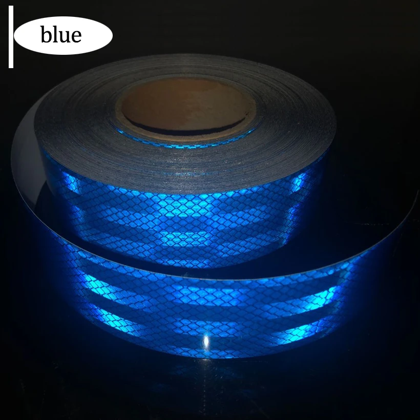 5CMX3M Reflective Strips Car Stickers Car-styling Motorcycle Decoration Automobiles Safety Warning Mark Tape