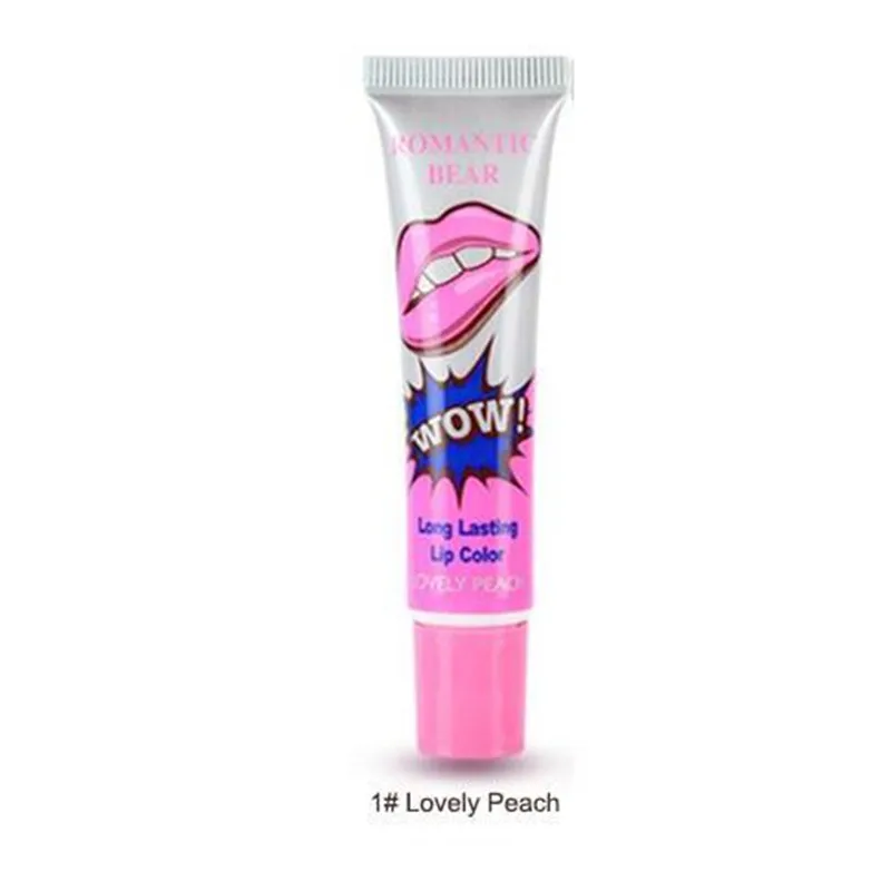 Brand New Moisturizer Waterproof Lipstick Famous Beauty Red Wow Matte Makeup Tear Pull Lip Gloss Liquid Magic Tearing Cosmetic Brand New Moisturizer Waterproof Lipstick Famous Beauty Red Wow Matte Makeup Tear Pull Lip Gloss Liquid Magic Tearing Cosmetic