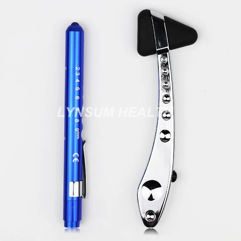 

2 in 1 Multifunctional Triangle Ergonomic Neurological Hammer Percussor Diagnostic Reflex Percussion Tylor Hammer