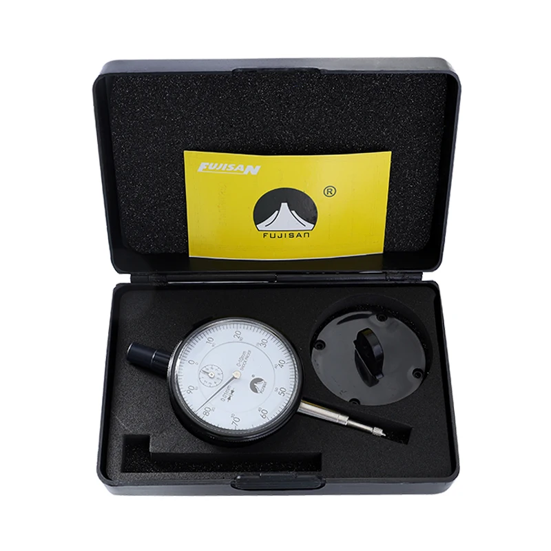 Goedkoop Meetklok 0 10mm Lug Terug Test Gauge en 22 pcs Aambeeld Punt Set Draad 2.5mm