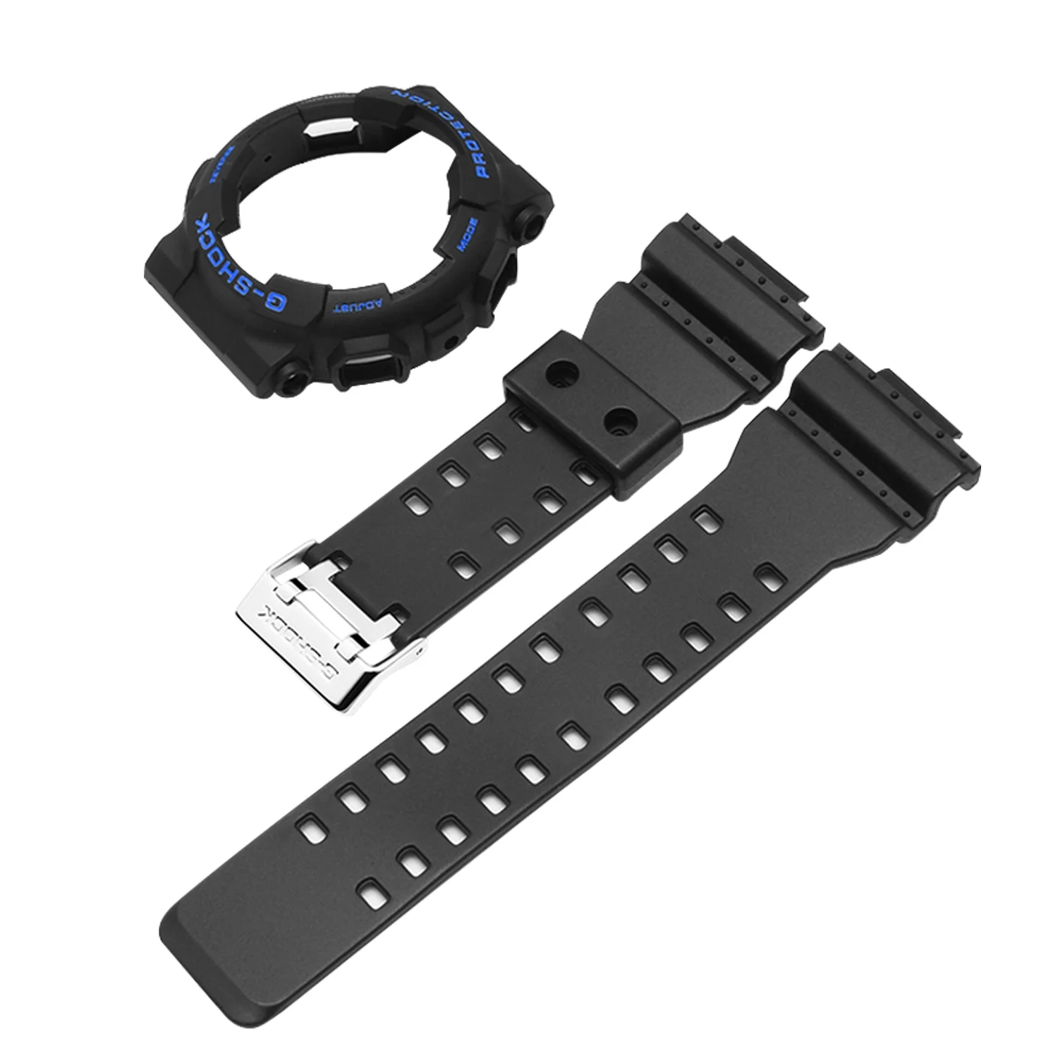 Gosear регулируемый водонепроницаемый резиновый сменный ремешок для часов Casio G SHOCK