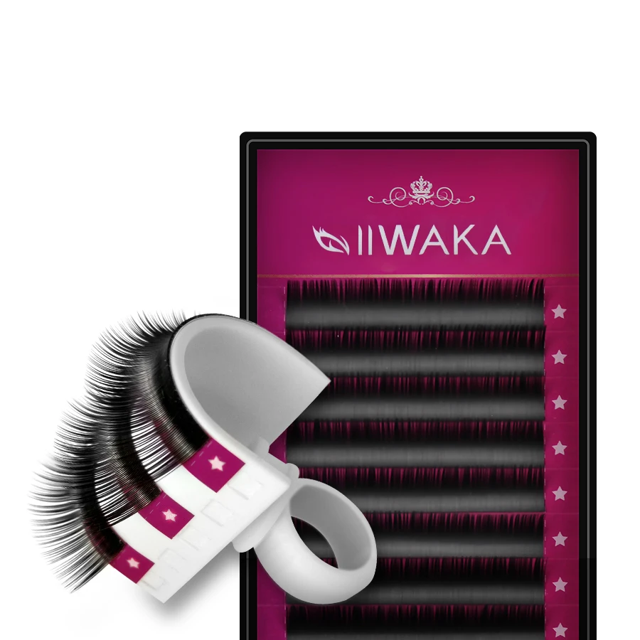 

Charming Lashes natural false extension fake 100% individual mink eyelashes