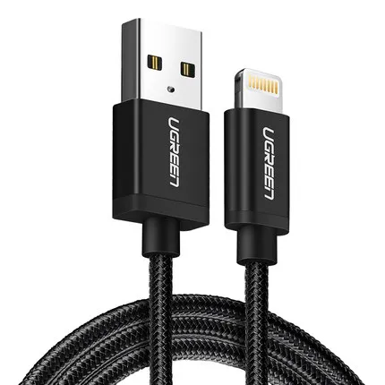 Ugreen iphone usb. Lightning usb. Кабель lightning ugreen. Lightning 8-pin mfi - micro usb. Провод для айфона с буквой h.