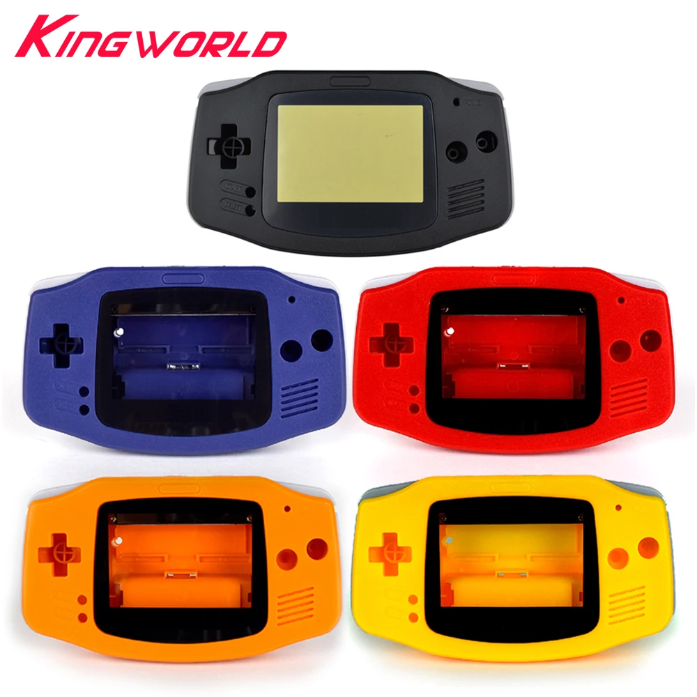 10 комплектов Высококачественная замена деталей корпуса пластиковая оболочка Крышка для G-ameboy Advance для G-BA консоли