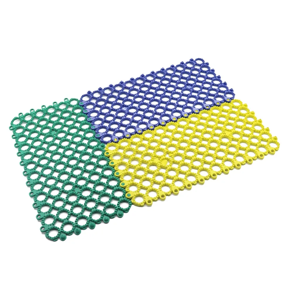 

3 Colors PVC Stitching Foot Mats Pet Mats Rabbits Guinea Pig Prevention Foot Dermatitis Mat Pet Supplies 1 Pcs